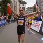 Men - 50 km - Yohann Diniz nel rettilineo finale