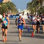 20km men - Perseus Karlstrom and Federico Tontonati during the race