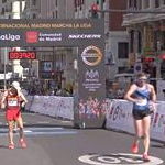 10km men: Caio Bonfim and Zhang Jun arrival