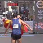 10km men: Perseus Karlstrom and Diego Garcia celebrates