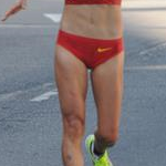 20 km women - Liu Hong during the race (photo by Manolo Teixeiro - ESP)