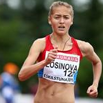 10.000m Women - Mariya Losinova (RUS) during the race