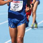Boys race: Nicolas Fanelli (25) during the race