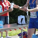 Men - Gianluca Picchiottino ad un refreshment point