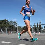 Women - Diana Cacciotti during the race