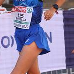35km women - Lidia Barcella during the race