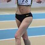 Women 3.000 indoor: Antonella Palmisano during the race