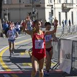 Women - Liu Hong all'arrivo e dietro Eleonora Anna Giorgi