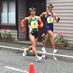 Men 50 km - Arai, Yoshida e Yamazaki nelle prime fasi della gara