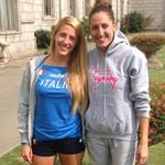 Athletes: Ainhoa Pinedo e Federica Curiazzi