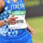 2nd stage - 5.000m track walk girls: Simona Bertini (ITA) during the race (photo by Giancarlo Colombo for Fidal)