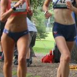 10km U20 women: Philippa Huse (#41) and Jemma Peart (#42)
