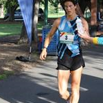 50km men - Perseus Karlstrom during the race