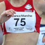 Women - Lidia Barcella durante la gara terminata al 5° posto in 15:04.40