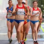 Women - 10 km Junior - Leading group (by Philipp Pohle - GER)