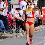 Women - 10 km Junior - Arrival of Maria Perez (by Philipp Pohle - GER)