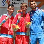 Men - 50 km - Individual award ceremony (by Philipp Pohle - GER)