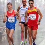 Men - 20 km - The three leaders (by Philipp Pohle - GER)