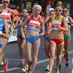Women - 20 km - Leading pack (by Philipp Pohle - GER)