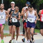 Men 50km - Leading group