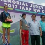 Women U20 10Km: The podium