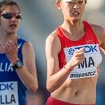 Women: Stella and Ma during the race