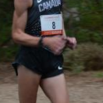 Men - Evan Dunfee during the race 