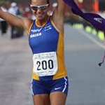 Women 20km - Arrival of Erica de Sena (BRA)