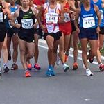 Men - 20 km - Leading group at 10 km