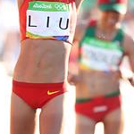 20 km women - Liu Hong victory (by Giancarlo Colombo per Fidal)