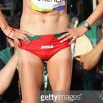 20 km women - Maria Guadalupe Gonzalez after the race (by Getty Images)