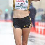 20km women - Saskia Feige (GER) arrival