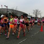 Women 5 km Junior - The start