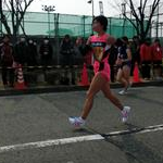 Women 20 Km - Inoue during the race