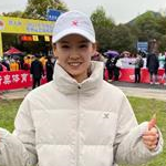 20km women - Yang Jiayu after the race