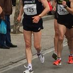 Men - 20 km - Leading pack at third lap