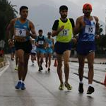 20km men - a phase of the event