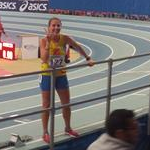 3.000m women: Federica Curiazzi happy immediately after the race before her DQ