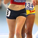 3.000m women: Mariavittoria Becchetti during the race