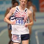 5.000m men: Leonardo Dei Tos during the race