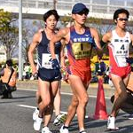 20km Men - Leading trio