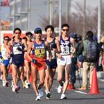 20km Men - The pack during the race 