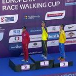 20km men - The podium