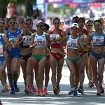 20km women - First lap