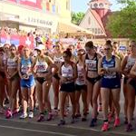 10km U20 women - The start