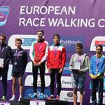 10km U20 men - Team podium