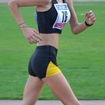 5.000m U18 Girls - Anthea Mirabello during the race (photo by Filippo Calore - Italy)