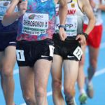 Men - Sergey Shirobokov (ANA) leads the pack