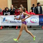 15km U20 women: Andrade Lavinia Lacatus during the race