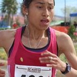 Women - Maria Guadalupe Gonzalez durante la gara (3° in 1:33:42)